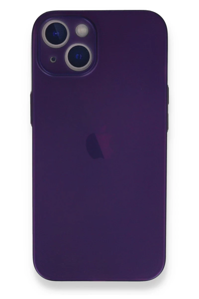 Apple iPhone 14 Plus Uyumlu Kılıf PP Ultra İnce Kapak - Mor