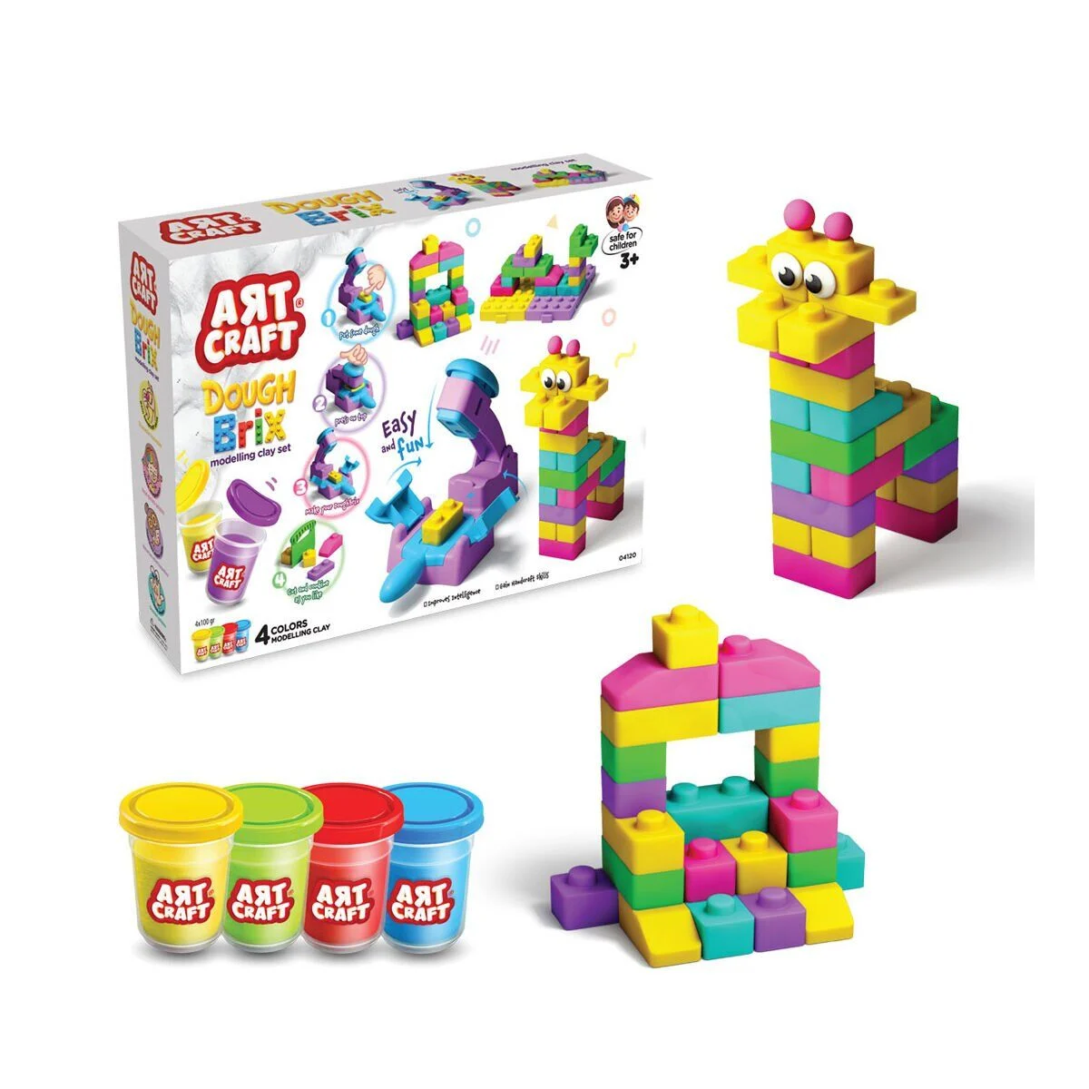 04120 Art Craft Brıx Hamur Set 400 Gr
