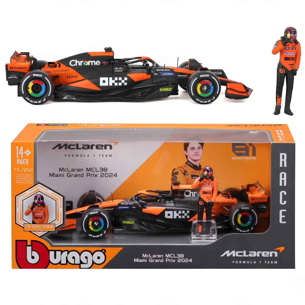 1:24 MCL38 Model Araç