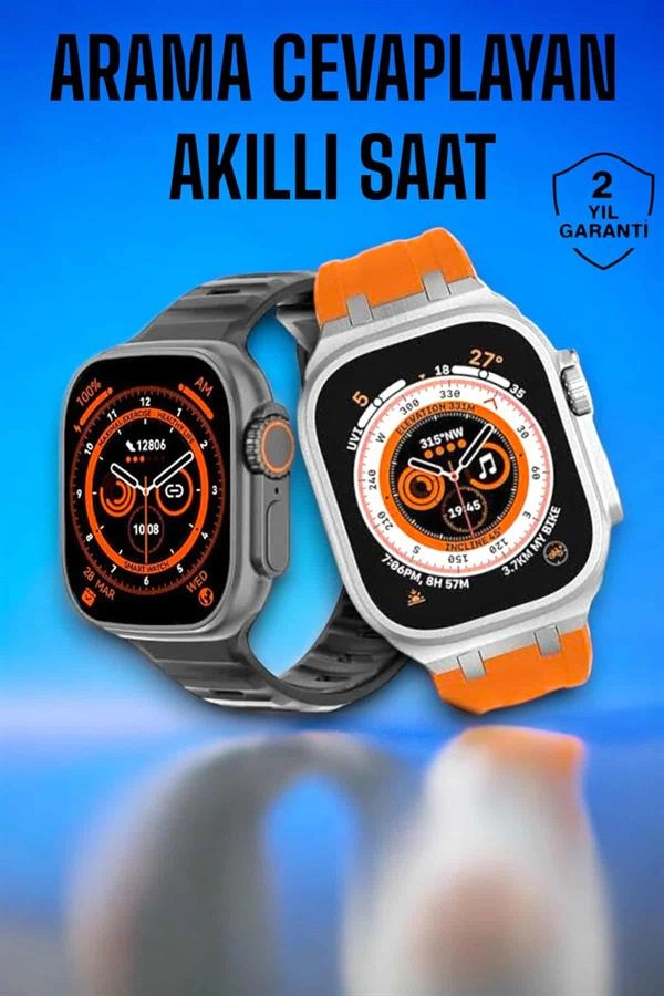 Bluetooth Bağlantılı Akıllı Saat GPS ile Sağlık Takibi