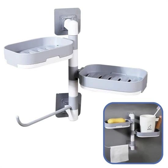 Fonksiyonel Çoklu Sabun Tutucu 1 Adet Banyo Sabunluk