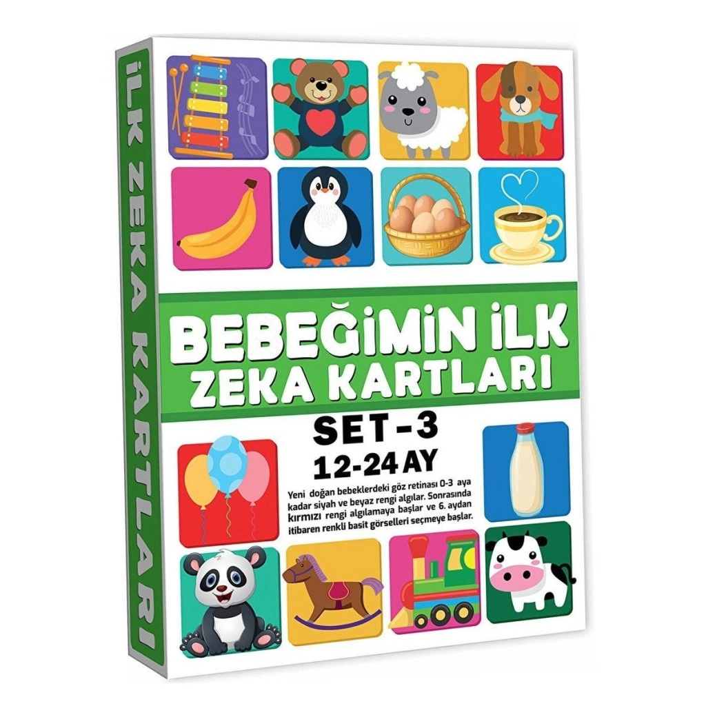Eğitici Kart Seti 12-24 Adet Dıytoys
