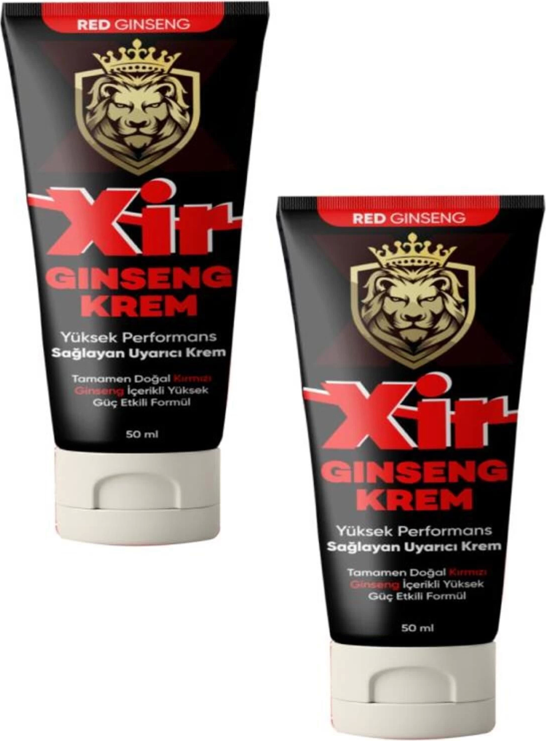 Xir Ginseng Erkekler Bakım Masaj Krem 50 ml x 2 Adet