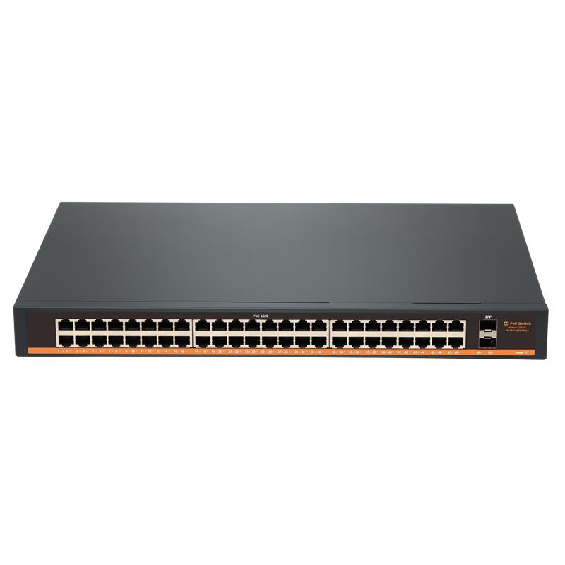 TP-G4820-POE800W 48 PORT GIGABIT + 2X 1GB SFP UPLINK RACKMOUNT POE SWITCH