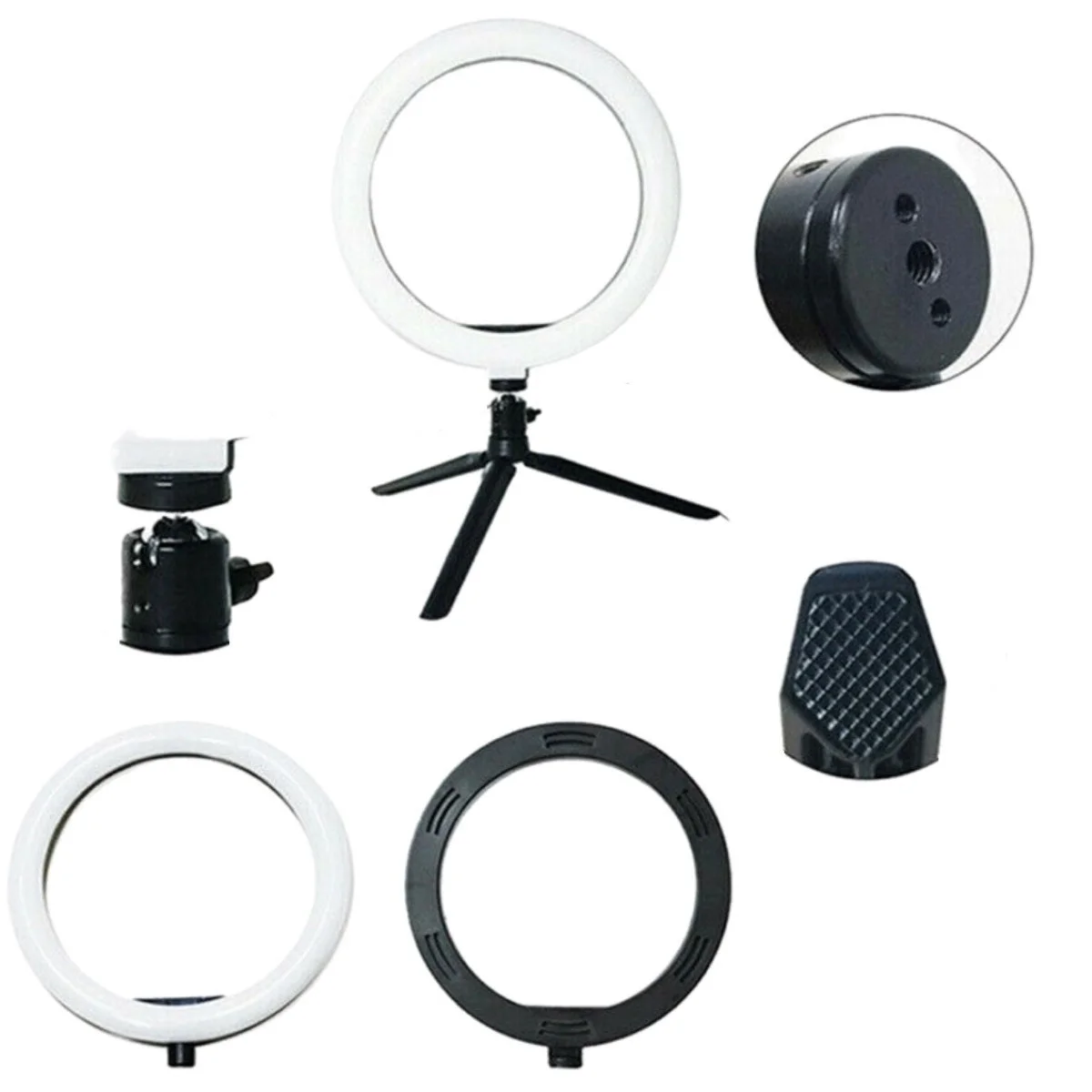8inç 20cm Youtube Instagram Tiktok Selfie Stüdyo Video Fotoğraf Ring Light Tripod Led Halk