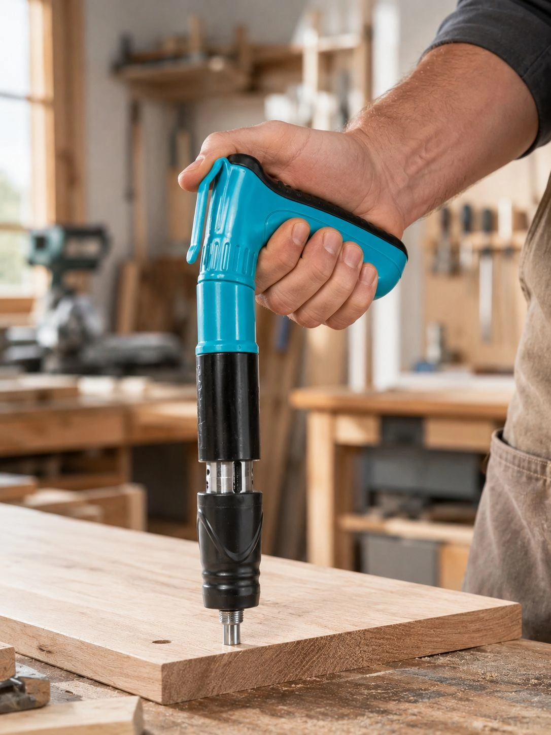 Ergonomik Metal Gövdeli El Tipi Çivi Tabancası 1 Adet