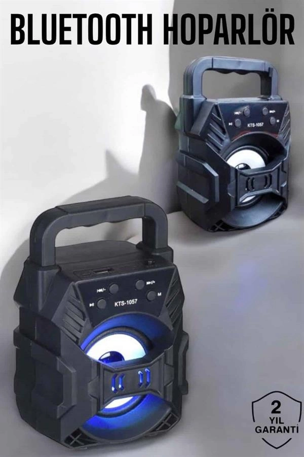 Bluetooth Hoparlör 3 İnç Uzun Pil Ömrü (Taşınabilir Model)