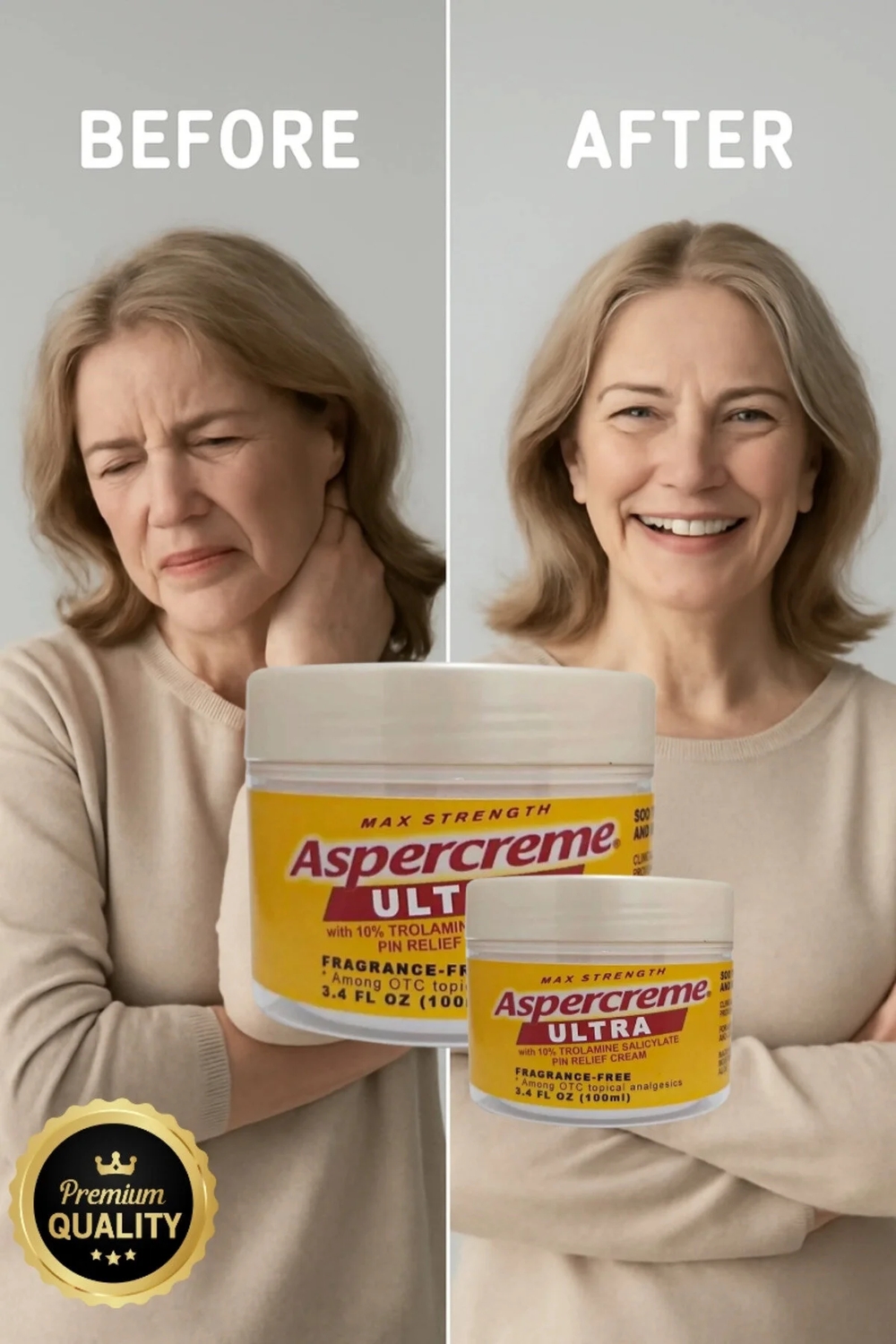 Aspercreme Ultra Masaj Kremi 2li Set