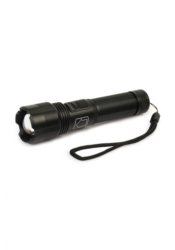 PS-1600 Süper Parlak LED Zoomlu 5 Mod Su Geçirmez Profesyonel Şarjlı El Feneri