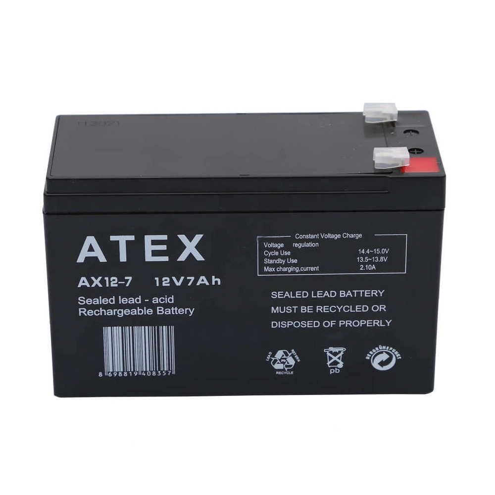 AX12-7 12V 7Ah Akü