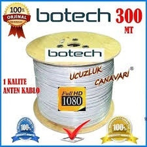 Koaksiyel Uydu Anten Kablo 300 Metre RG 6 Uyumlu