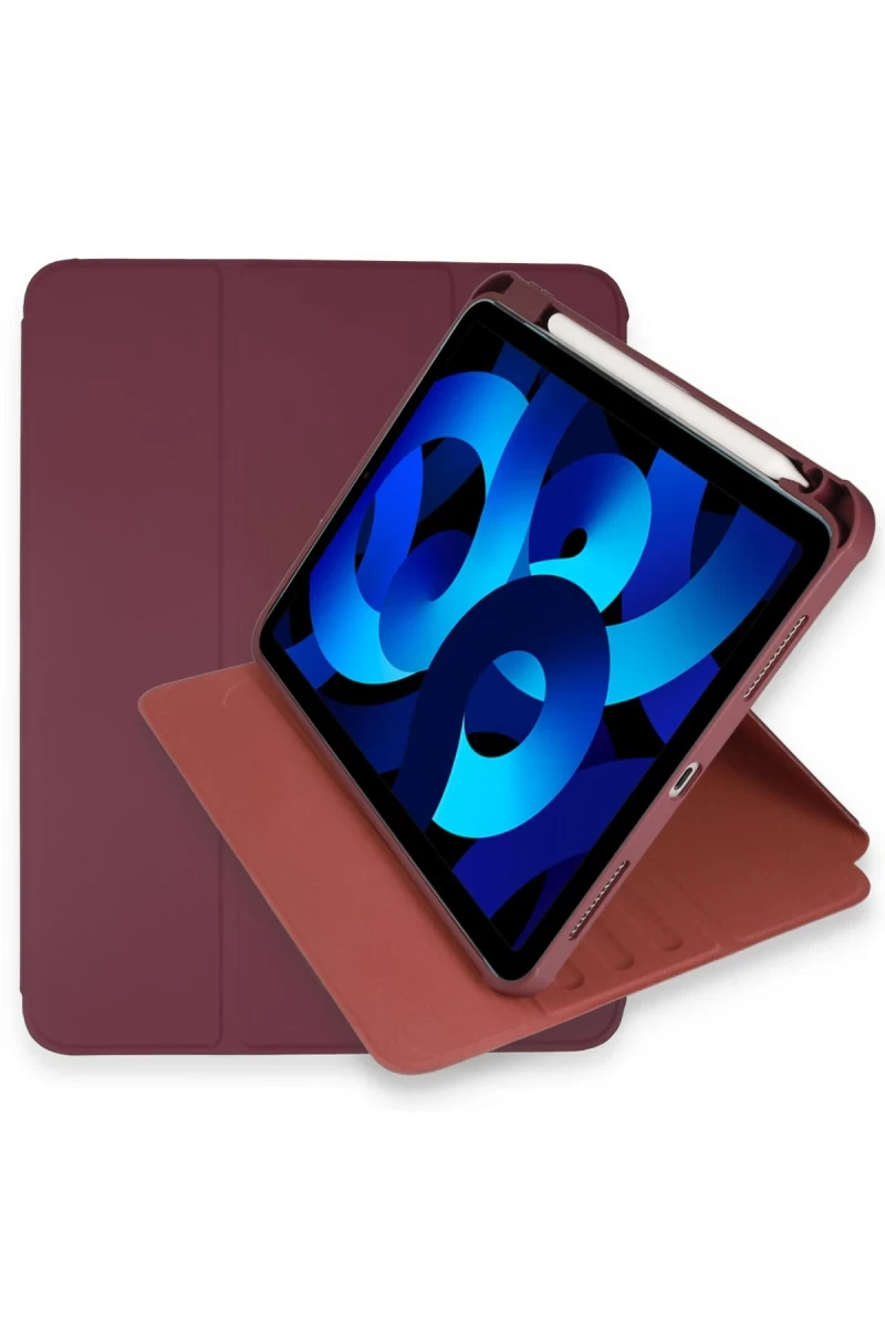 Apple iPad Pro 11 (2021) Kılıf Starling 360 Kalemlikli Tablet Kılıf - Mor