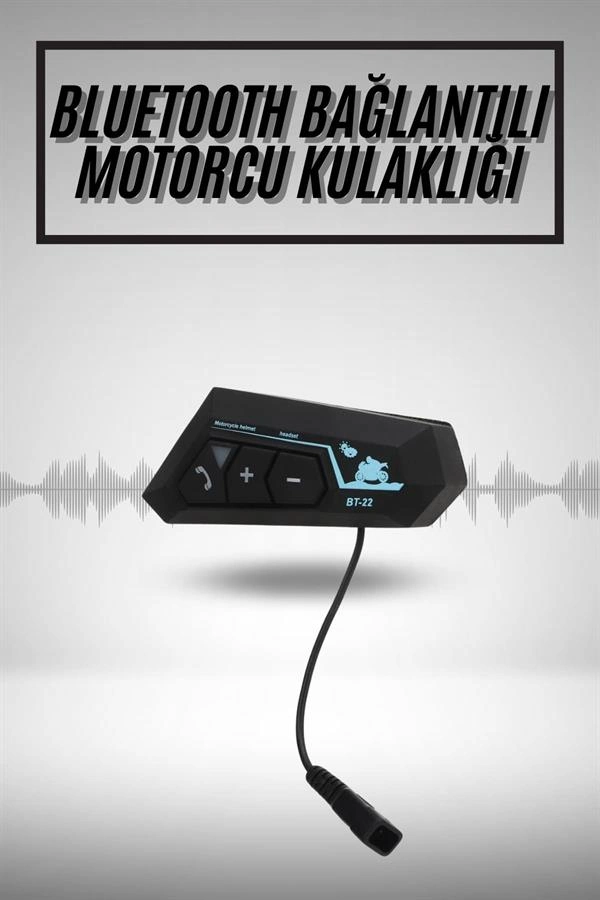 Ergonomik Bluetooth Kask Kulaklığı 5.0 Motosiklet İçin