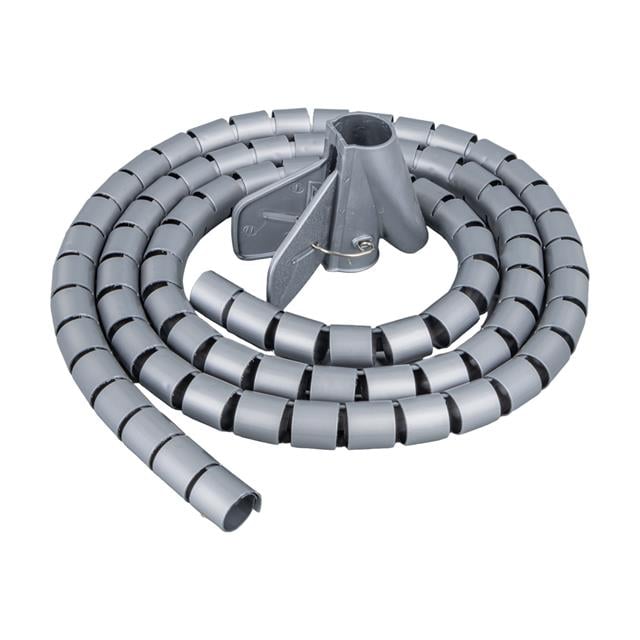 PM-15942 22 Mm Gri 1 Metre Spiral Kablo Toplayıcı (Sabitleyici Parça)