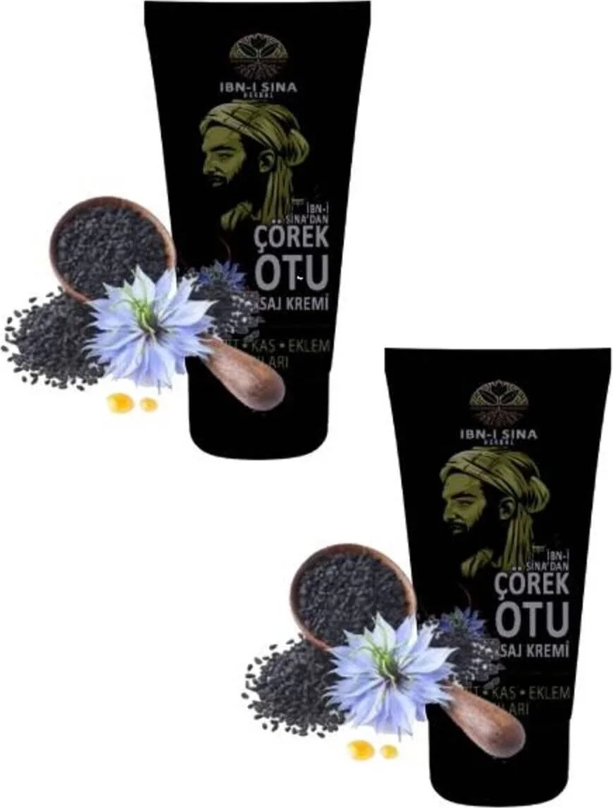 Süper Ibni Sina Çörekotu Masaj Bakım Kremi 50 ml x 2 Adet
