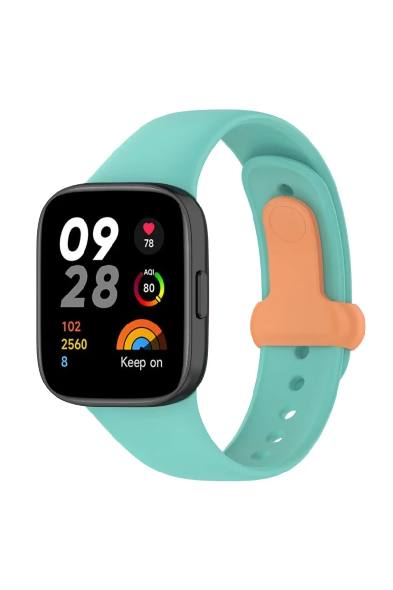 Xiaomi Redmi Watch 3 Origin Silikon Kordon - Turkuaz
