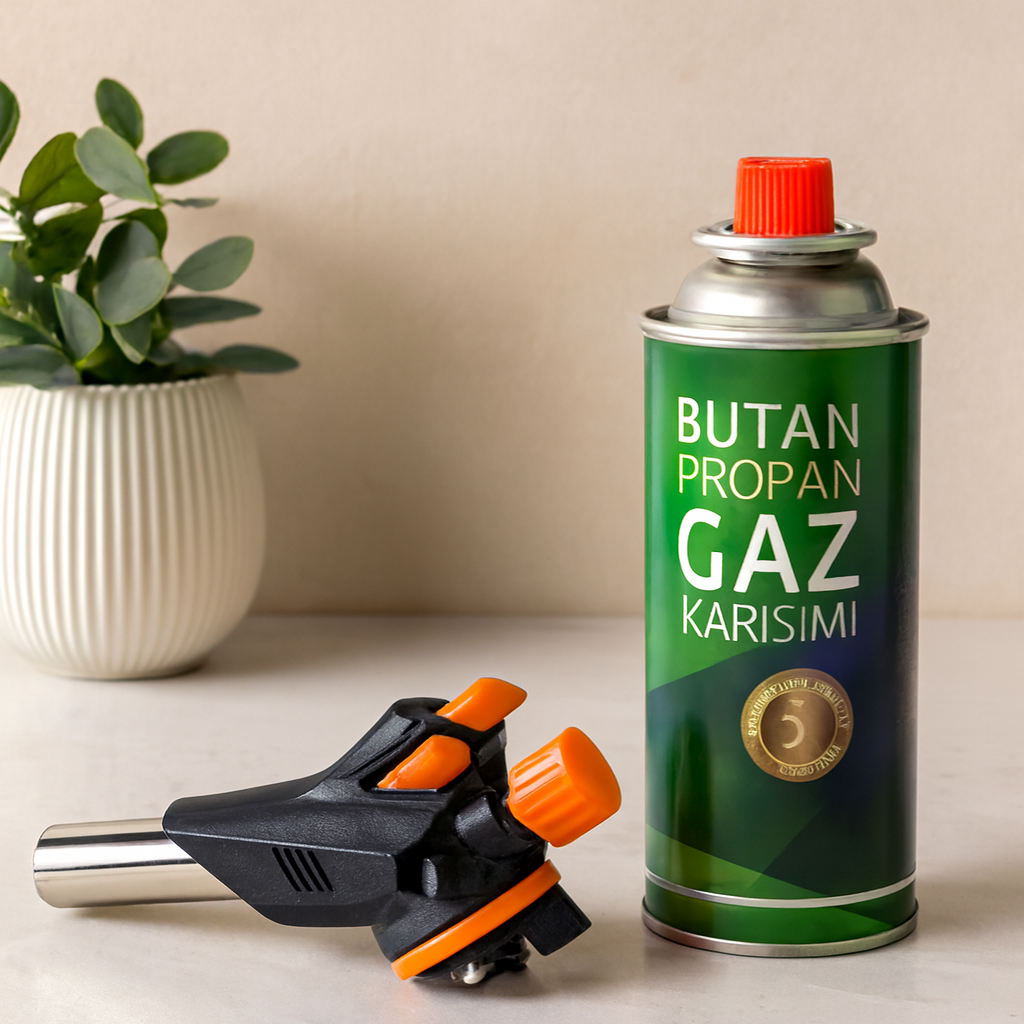 Pürmüz Torch Seti - 227g Kamp Gazlı