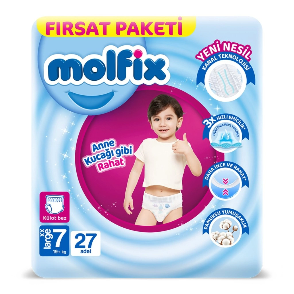 Fırsat Paketi Külot Bez 27 Adet 19+ Kg Beden