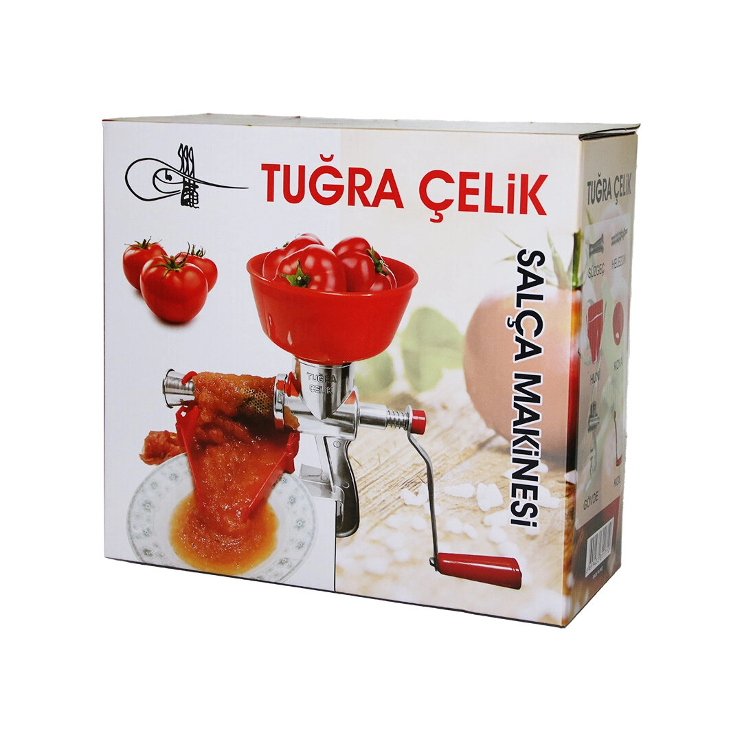 Pratik Süzgeçli Salça Makinesi - Plastik Hazneli
