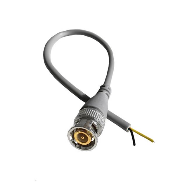 PM-17447 BNC Erkek Fişli 18 CM Hazır Gold DVR Kamera Kablo