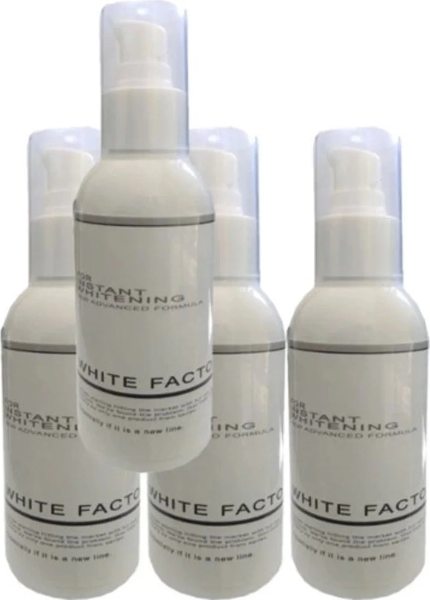 Süper White Factor For Instant Whitening - Krem 120 ml x 4 Adet