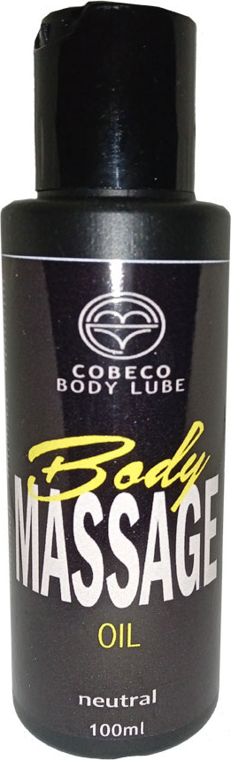 Cobeco Bodylube Body Massage Oil Natural 100 ml Txnr - Kokusuz Tatsız Sade Vücut Masaj Yağı 100 ml