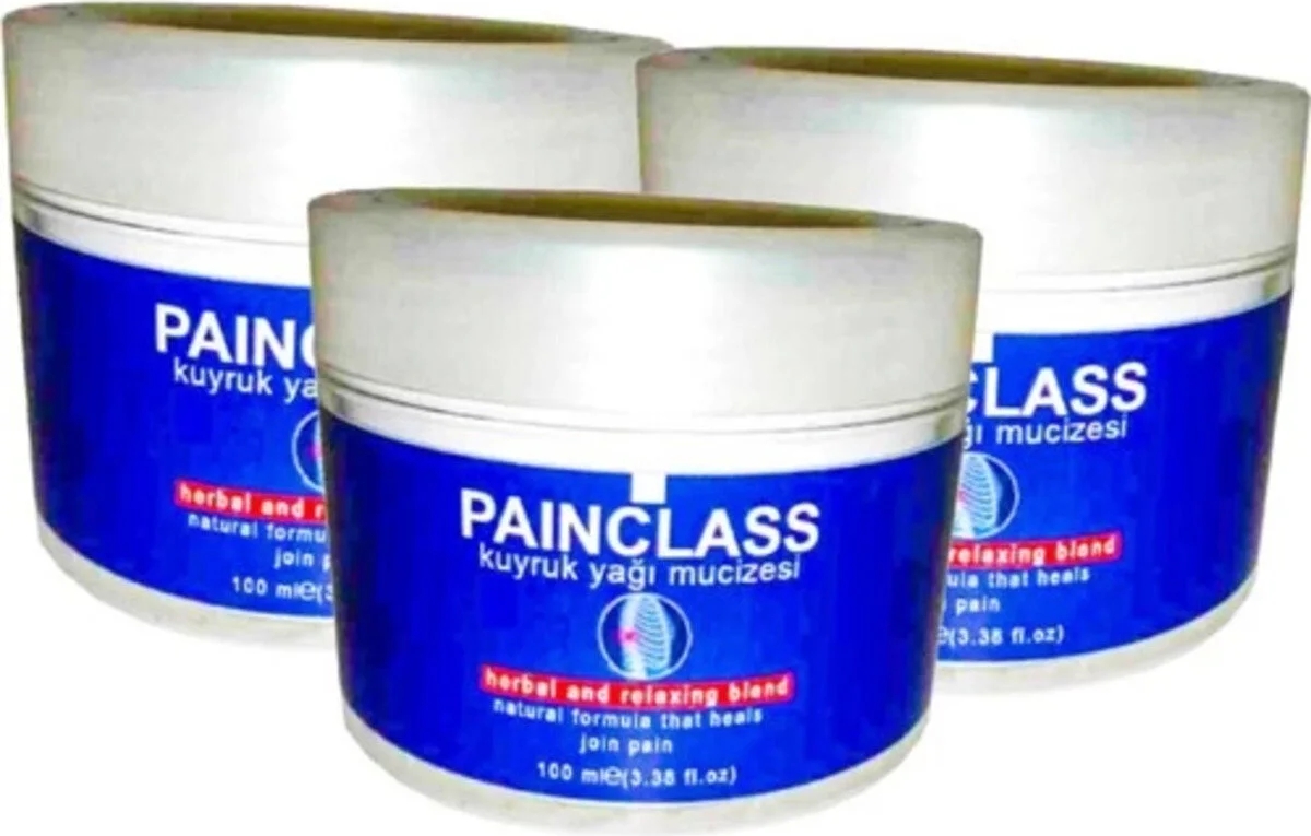 Kuyruk Yağı Kremi Painclass 150 ml 3 Adet Birden