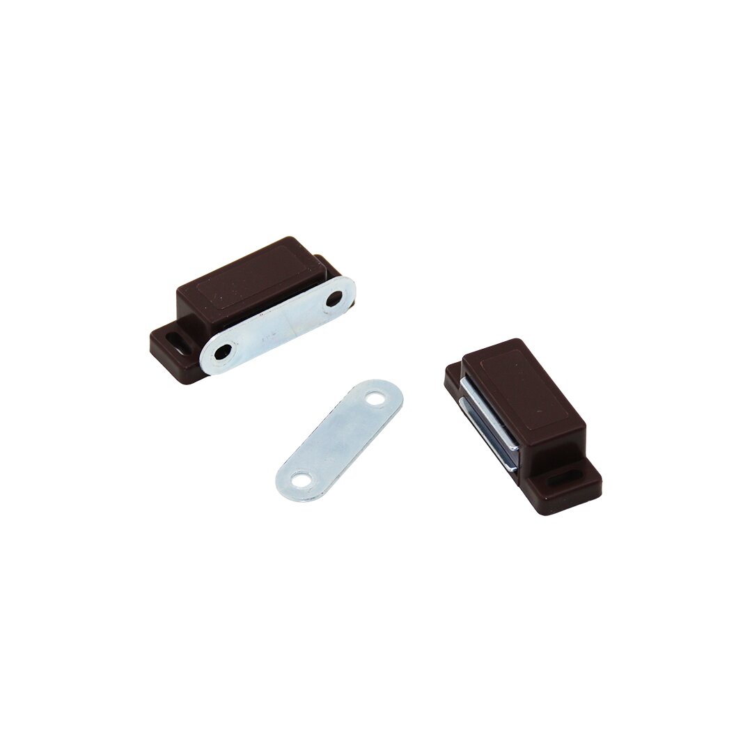 50 Adet Kahve 4.5CM Mıknatıslı Sineklik Çıt Çıt