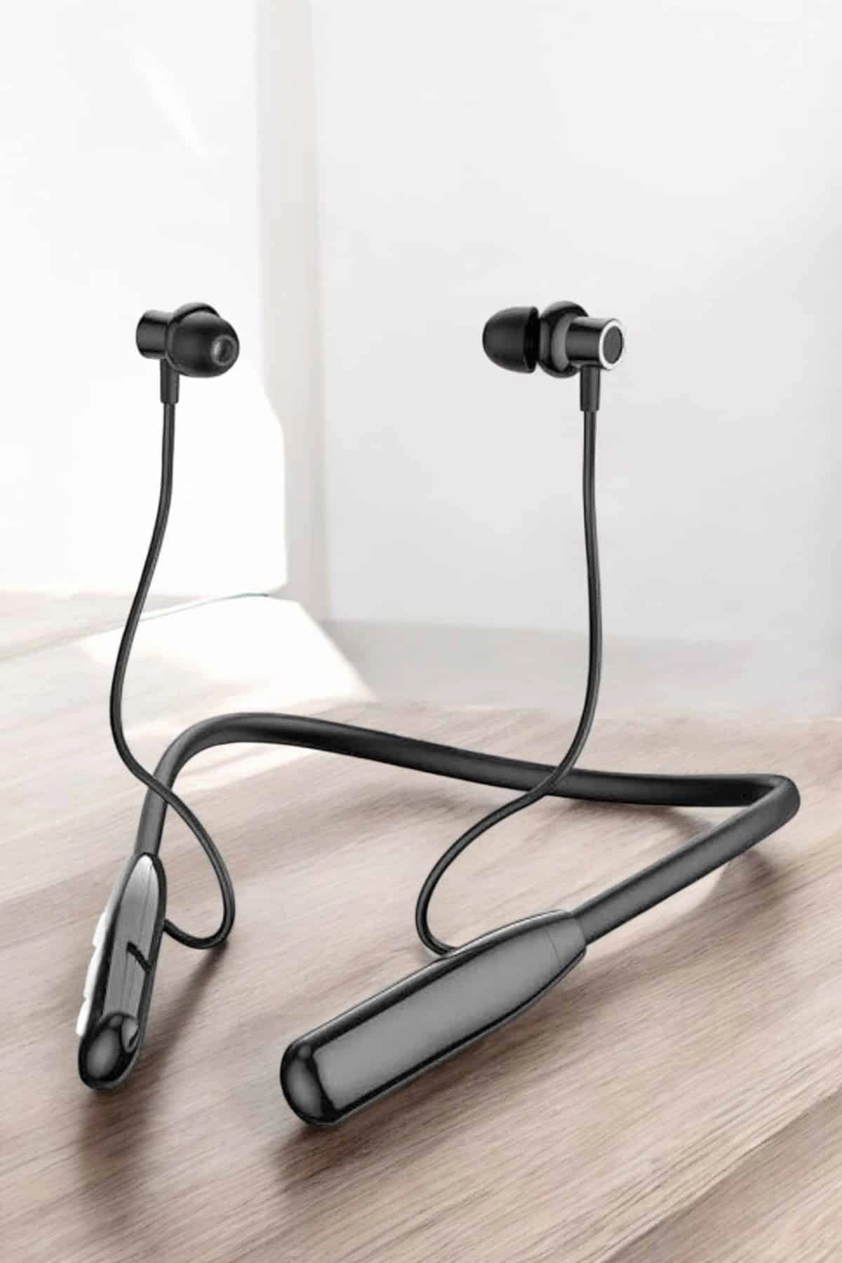 Bluetooth Kulaklık - Boyun Bantlı - 100 Saat Bekleme Süresi