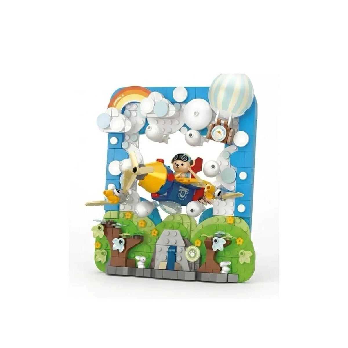 P881504 Panlos Kaptan Teddy 425 Parça Block Oyuncak