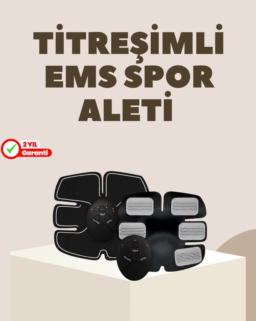 EMS Kas Yapma ve Yağ Yakma Cihazı Titreşimli 2025 Orijinal Spor Aleti
