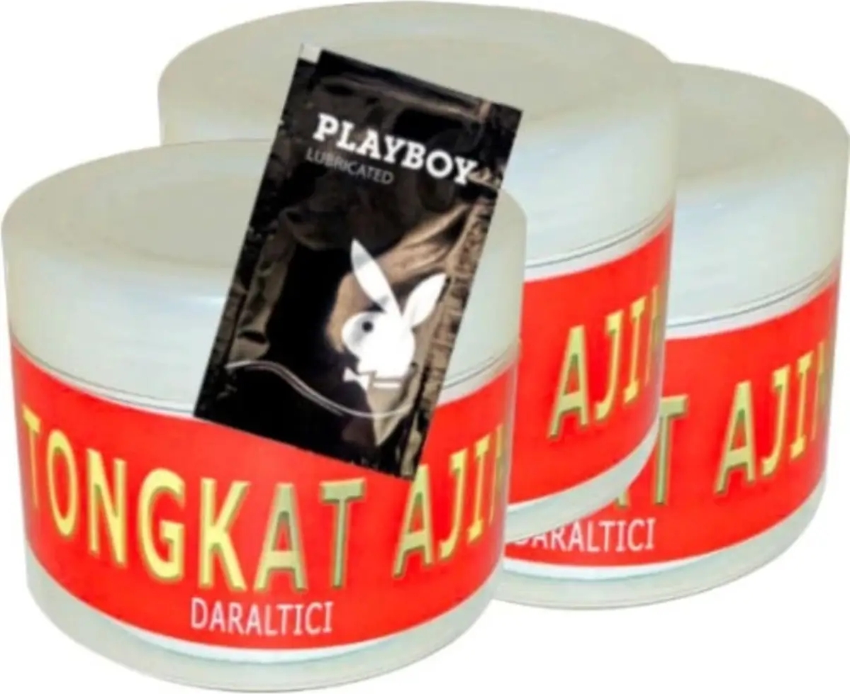Tongkat Ajimat 3 Adet Adet Madura Kadın Özel Kremi 100 ml + 1 Adet Jel Hediye