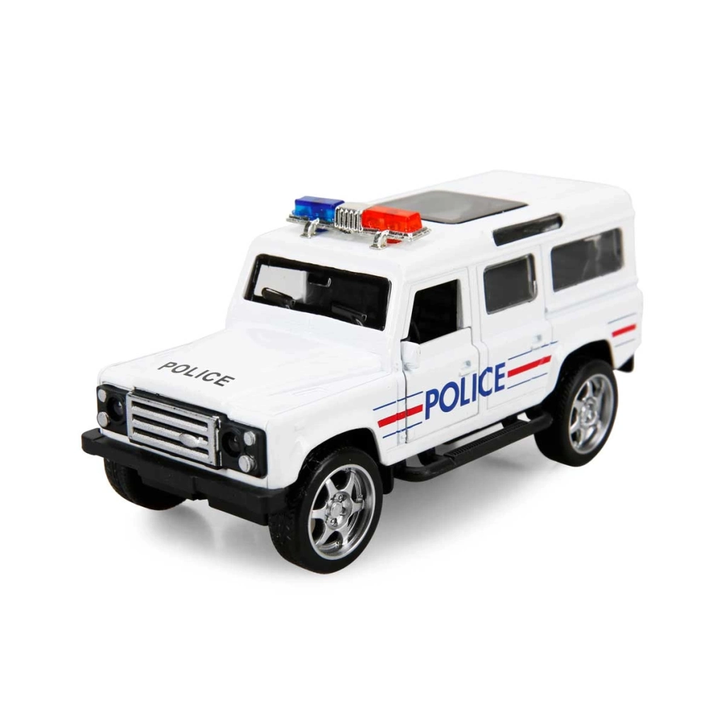 Işıklı Polis Jeep 12 cm Uzaktan Kumanda Aracı