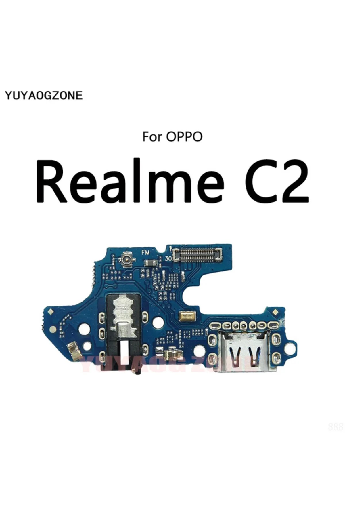 Realme C2 Uyumlu Şarj Soketi Kulaklık Soketi