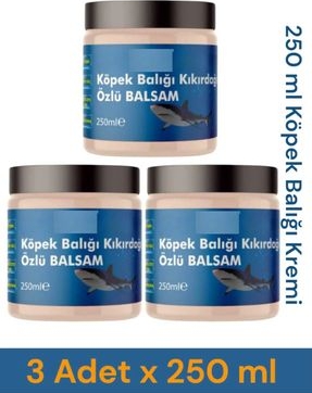 Köpek Balıgi Kıkırdagı Kremi Sızılarınız Için 250 ml x 3 Adet