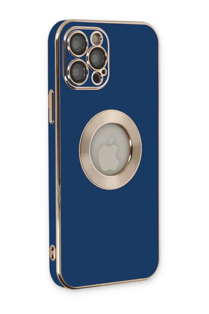 Apple iPhone 12 Pro Uyumlu Kılıf Store Silikon - Mavi