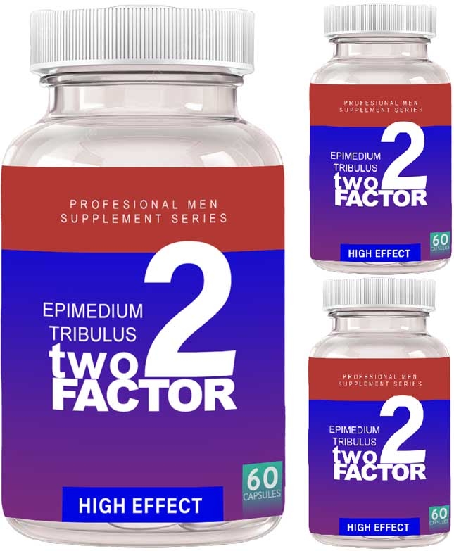 Two Factor 3 Adet Tribulus&epimediyum Complex Formen 60 Adet Kapsül