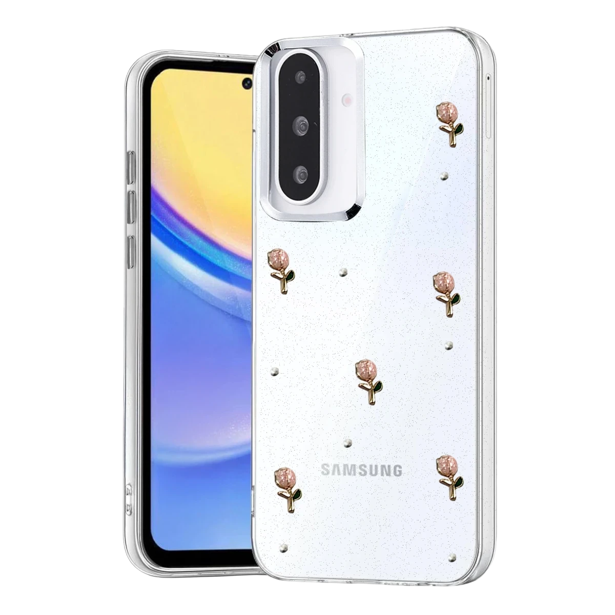 Samsung Galaxy A36 Fiyonk Desenli Kapak - Desen 6