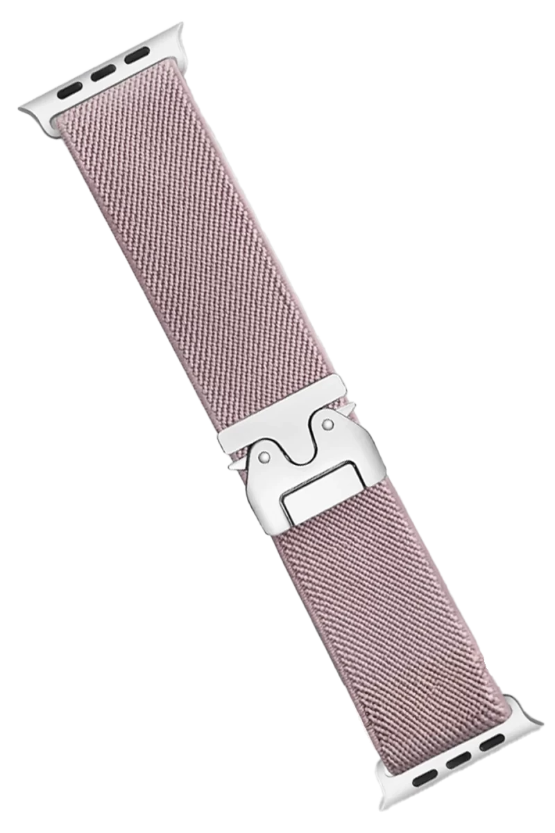Apple Watch 42mm Uyumlu Forest Kumaş Kordon - Lila