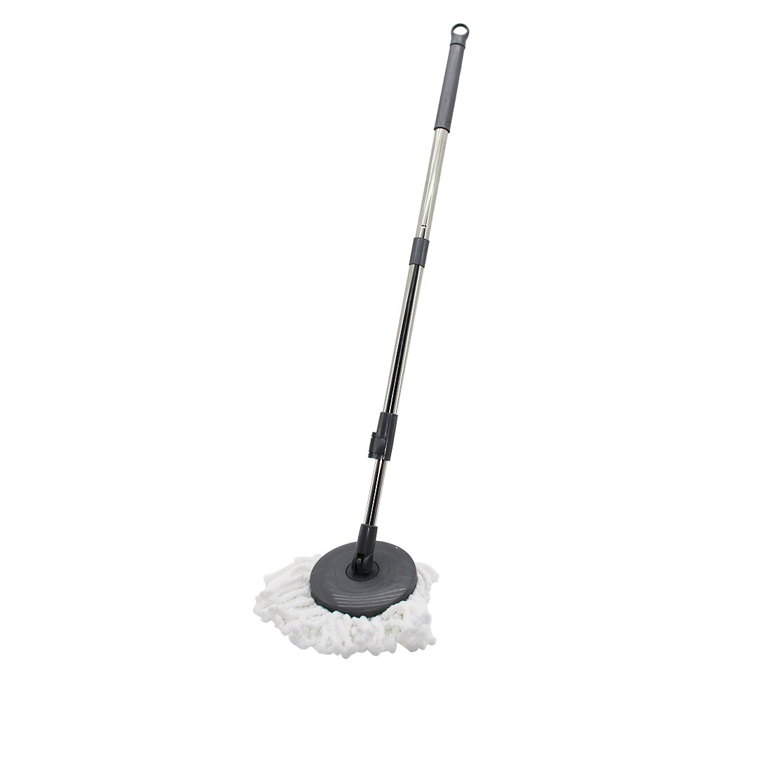 Eco 360 Derece Otomatik Mikrofiber Mop Yedek Seti Sap + Mop