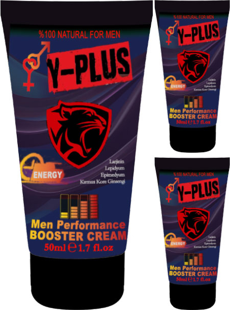 Y-Plus 50 ml  3 Adet Erkekler İçin Krem :  000031KI : Krem, Paket- : Gizli,  3lü