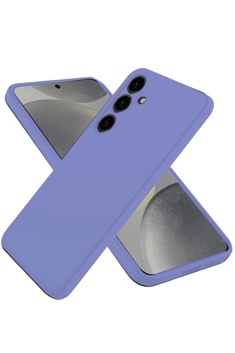 Samsung Galaxy A36 Uyumlu Kılıf First Silikon - Lila