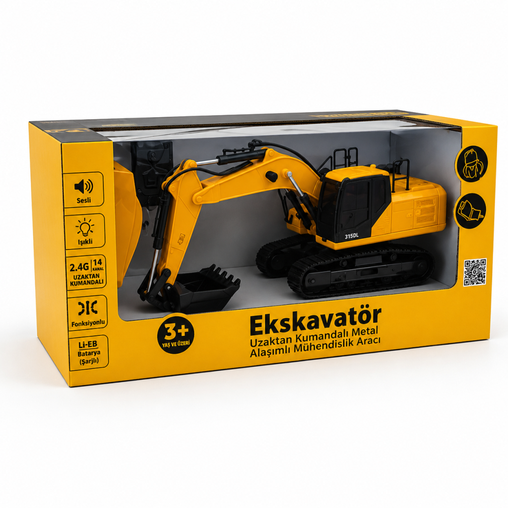SH59567 2.4G Lisanslı Ekskavatör
