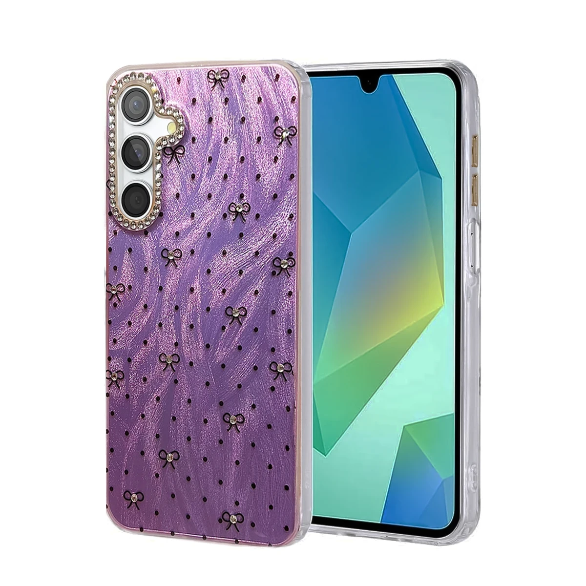 Samsung Galaxy A55 5G Kılıf Blade Aynalı Desenli Kapak - Desen 2