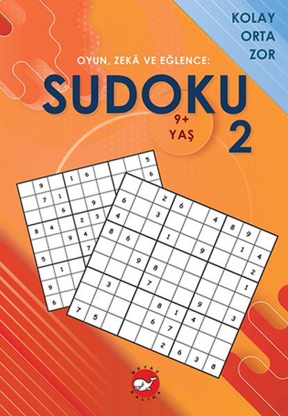 Oyun, Zeka ve Eğlence Sudoku 2 Kolay, Orta, Zor (9+ Yaş)