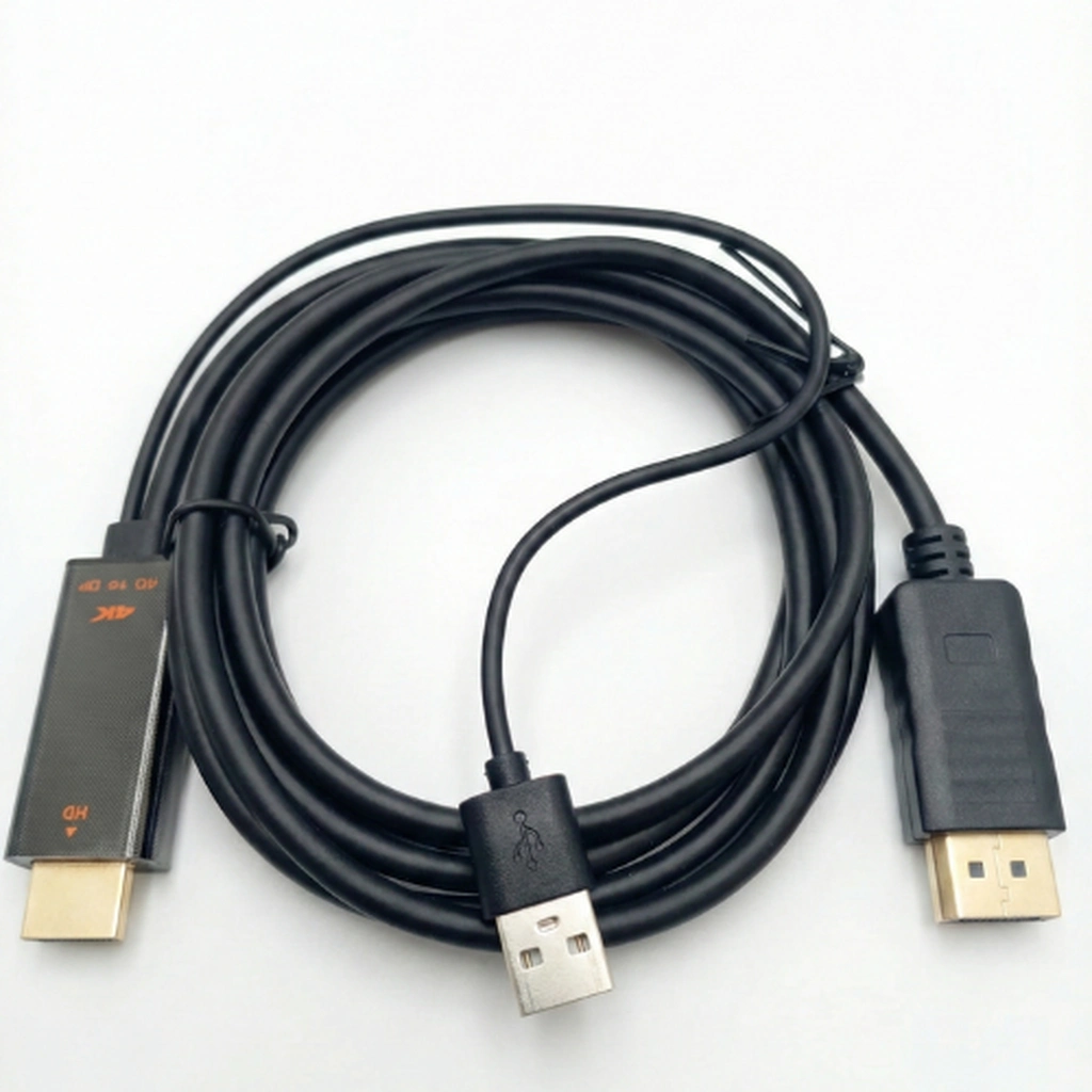 HDMI'den DisplayPort'a Dönüştürücü Kablo 1.8 Metre Uzunluk