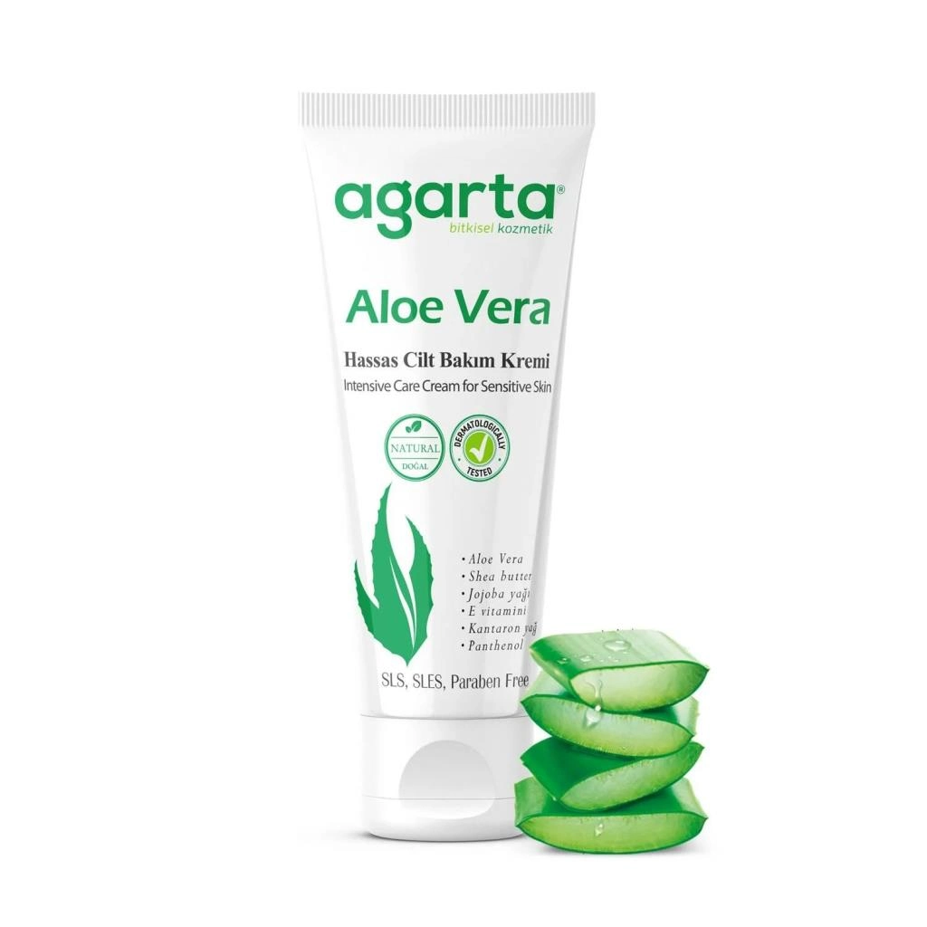 Cilt Bakım Kremi 75 ml Aloe Vera Özellikli