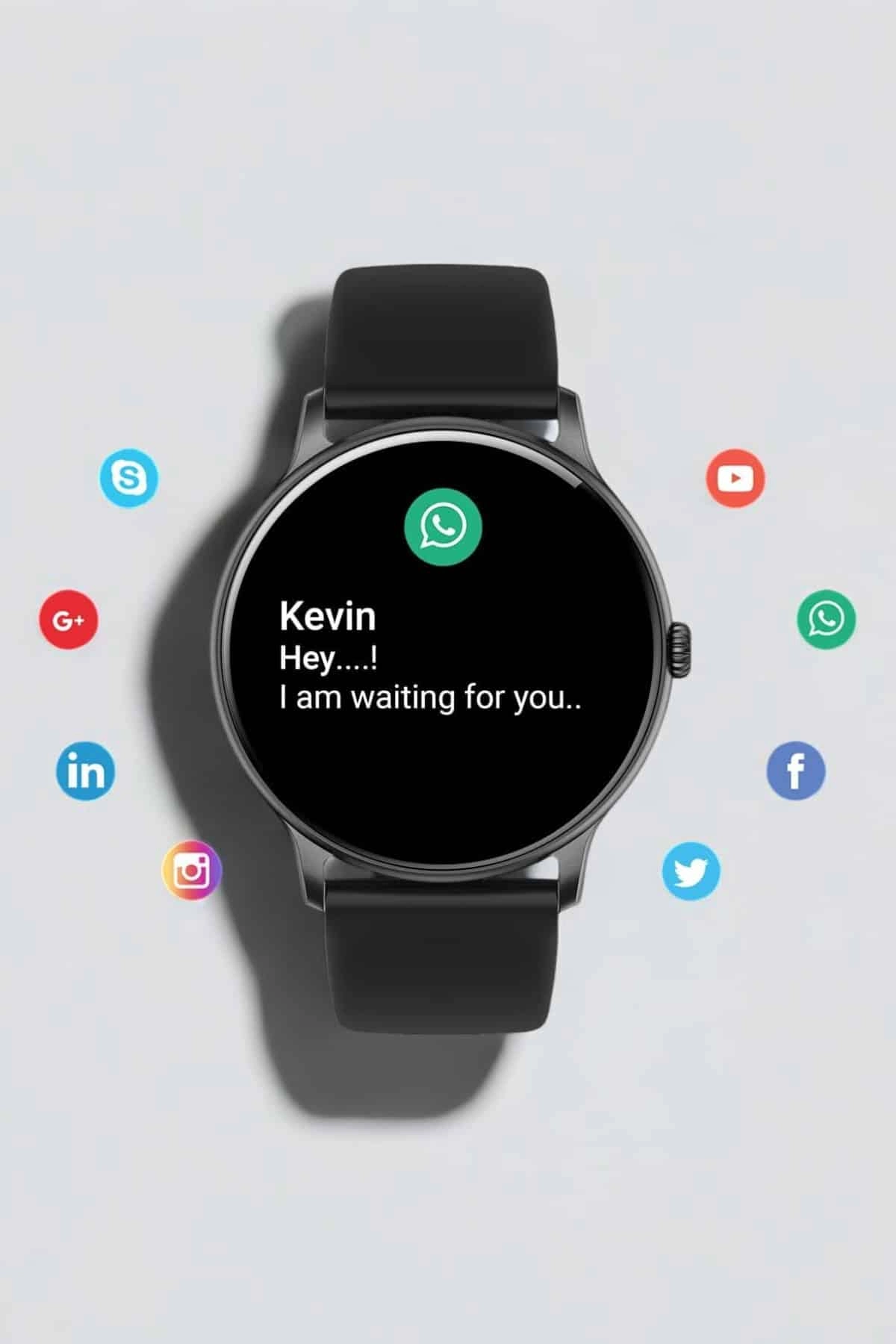 Fonksiyonel Akıllı Saat AMOLED Ekran NFC Uyumlu