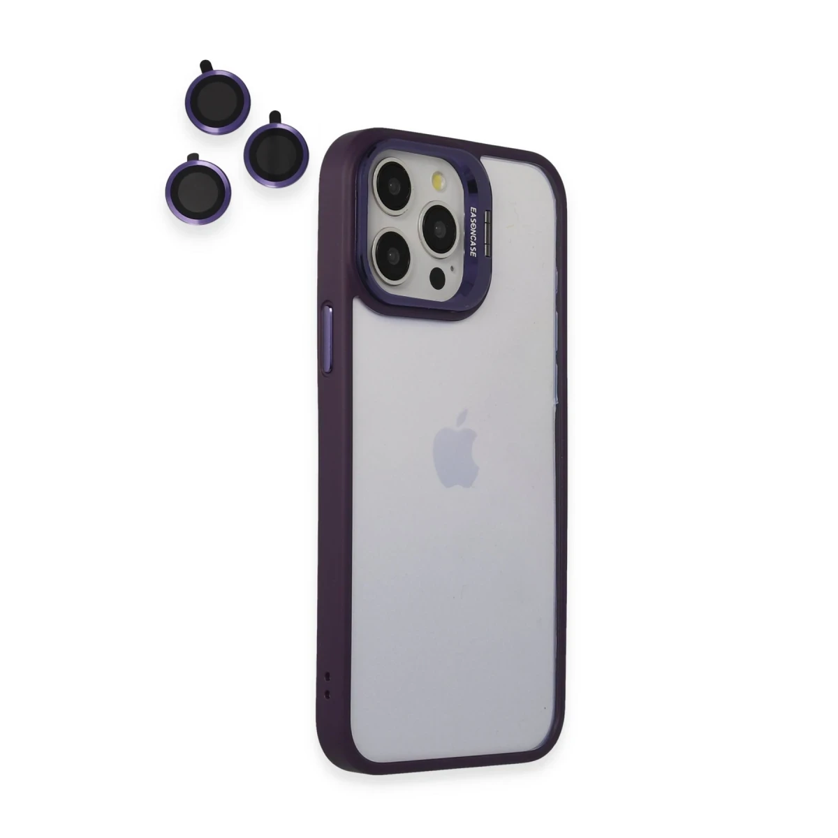 Joko Apple iPhone 14 Pro Kılıf Roblox Lens Standlı Kapak - Mor