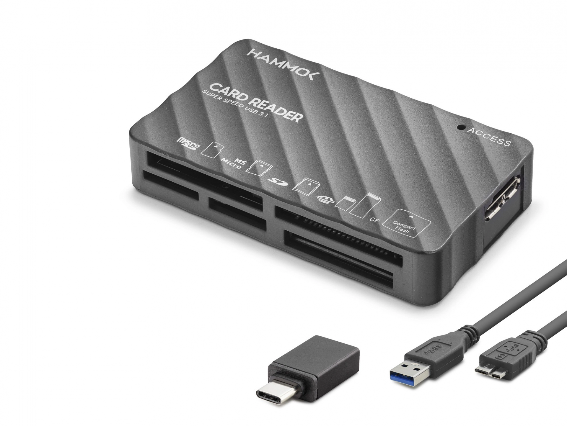 Hızlı Veri Aktarıcı USB Type-C Kart Okuyucu 5 Gbps